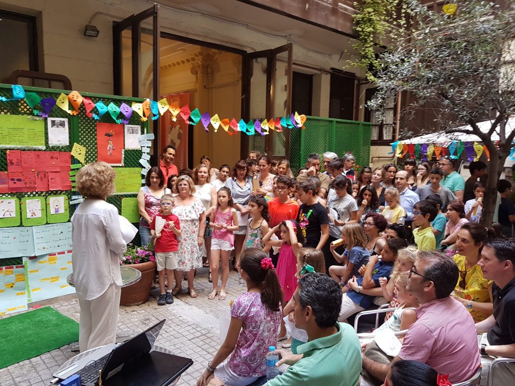 fiesta infantil de fin de curso de alemán 2017